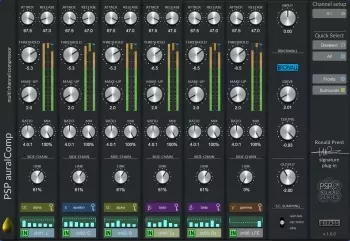 PSPaudioware PSP auralComp v1.0.3-R2R多通道压缩-康灵博客