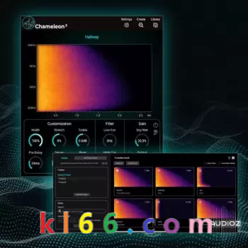 Accentize Chameleon v2.1.1-R2R智能混响-康灵博客