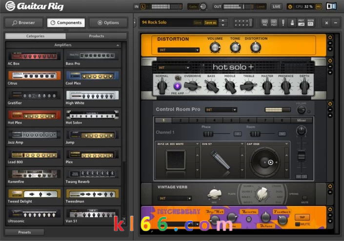 著名吉他效果 – Guitar Rig Pro.v5.2.2 WIN/v5.2MAC-康灵博客