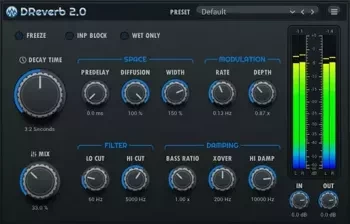 Stone Voices DReverb (Algorithmic Reverb) v2.0 x64 x86 VST VST3 AU WiN MAC [FREE]-康灵博客