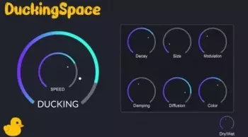 Sonic Skunk DuckingSpace (Sidechain Reverb) v1.0 x64 VST3 WiN MAC简单混响-康灵博客 Sonic Skunk DuckingSpace (Sidechain Reverb) v1.0 x64 VST3 WiN MAC简单混响-康灵博客