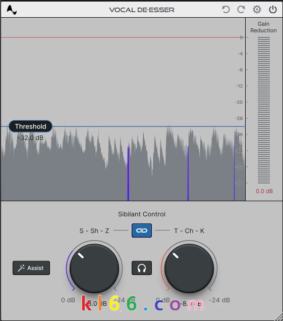 Antares Vocal De-Esser v1.0.CE - V.R智能齿音-康灵博客 Antares Vocal De-Esser v1.0.CE - V.R智能齿音-康灵博客