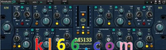 Kiive Audio M5133 Mastering Equalizer v1.0.0 Win/Mac母带均衡-康灵博客