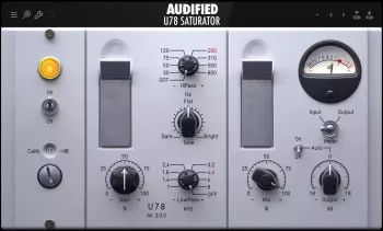 Audified U78 Saturator v2.1.2-R2R-康灵博客 Audified U78 Saturator v2.1.2-R2R-康灵博客