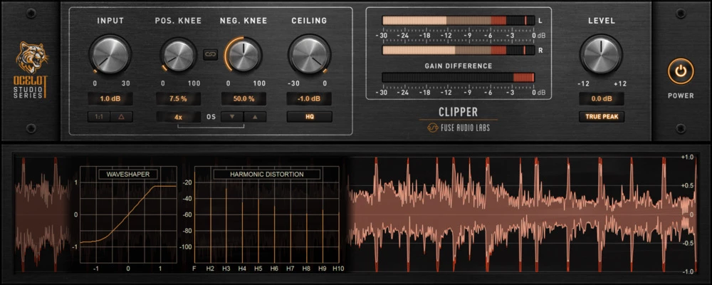削波器-Fuse Audio Labs OCELOT Clipper v1.0.0-康灵博客