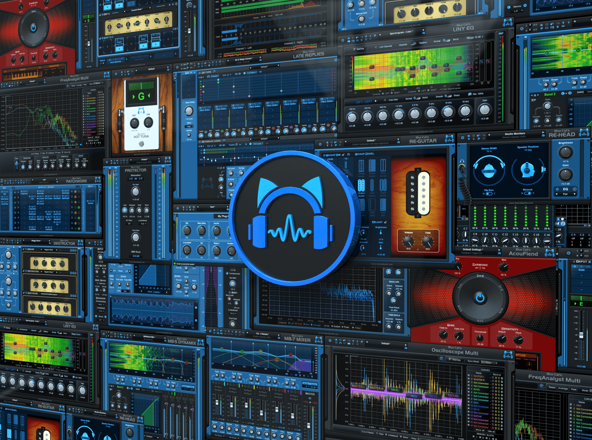 综合效果套装-Blue Cat's All Plug-Ins Pack 2025.4.CE - V.R-康灵博客 综合效果套装-Blue Cat's All Plug-Ins Pack 2025.4.CE - V.R-康灵博客
