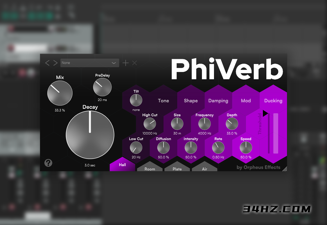 混响-Orpheus Effects Bundle v1.1.9-BUBBiX-康灵博客 混响-Orpheus Effects Bundle v1.1.9-BUBBiX-康灵博客