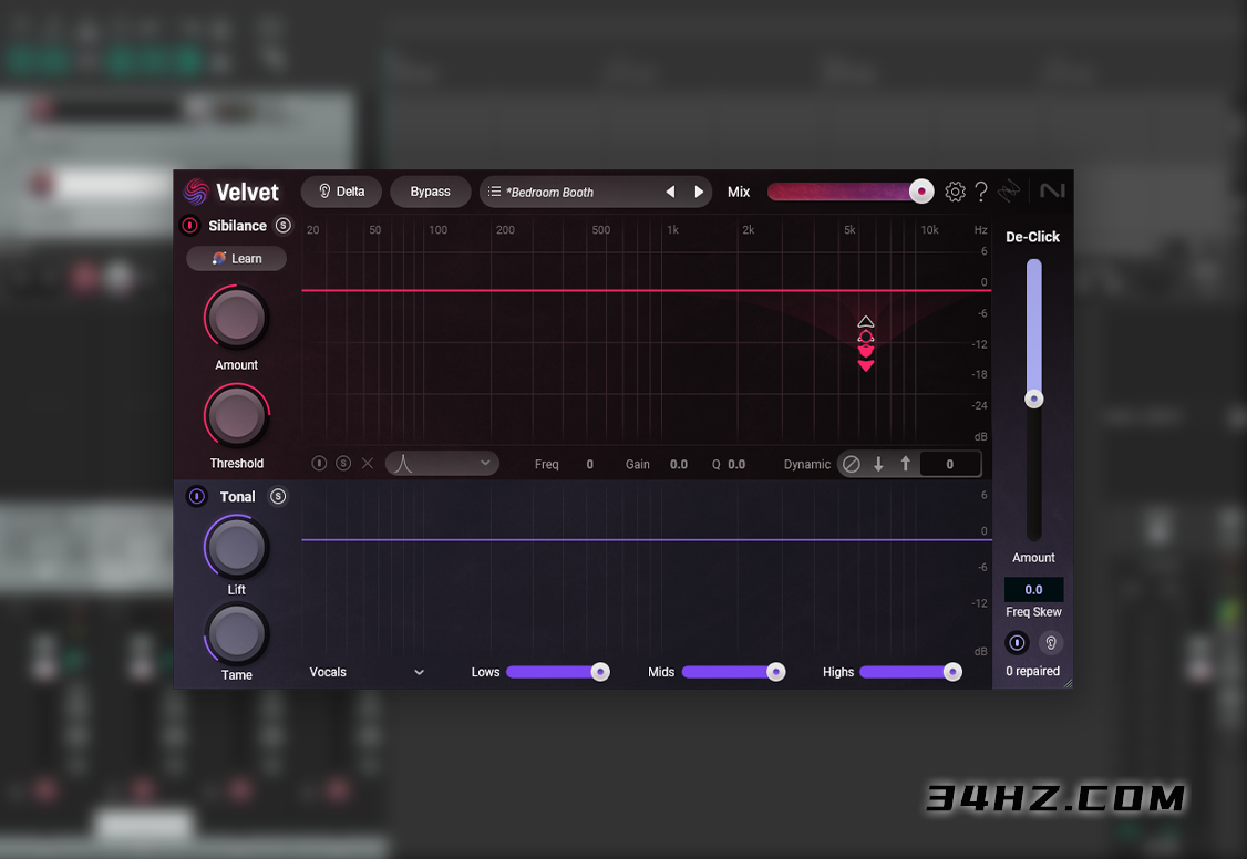 去齿音-iZotope Velvet v1.0.0-V.R-康灵博客 去齿音-iZotope Velvet v1.0.0-V.R-康灵博客