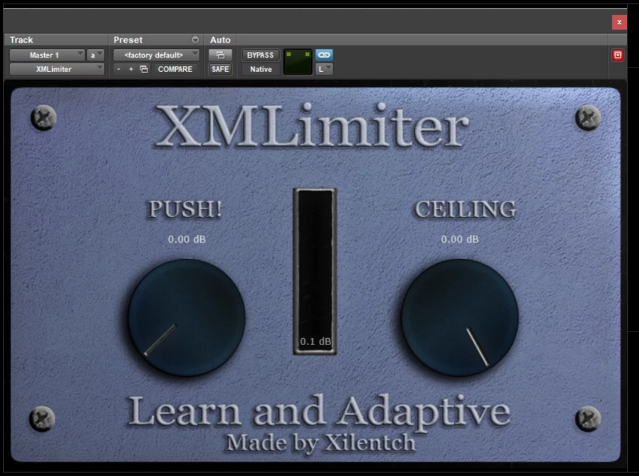 限制器-Xilentch XMLimiter V3 (Final Mastering Peak Limiter) v3.0 VST3 AU AAX WiN MAC [FREE]-康灵博客