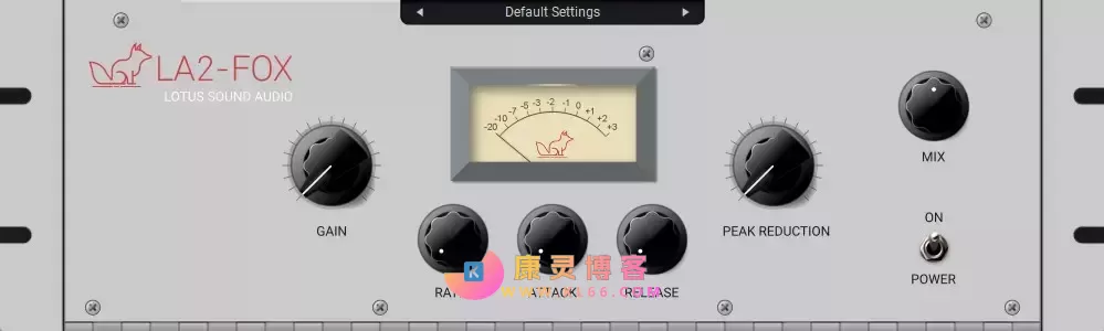 Lotus Sound Audio LA2-FOX (Optometric Compressor) v1.0 VST3 AU WIN MAC-康灵博客